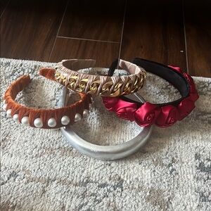 Lot of 4 Headbands